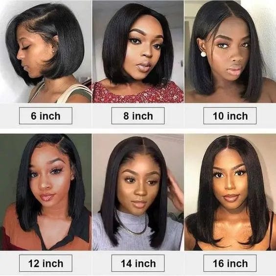 Raw Unprocessed Bob Human Hair Lace Front Wig, Virgin Brazilian Lace Wig Human Hair Straight