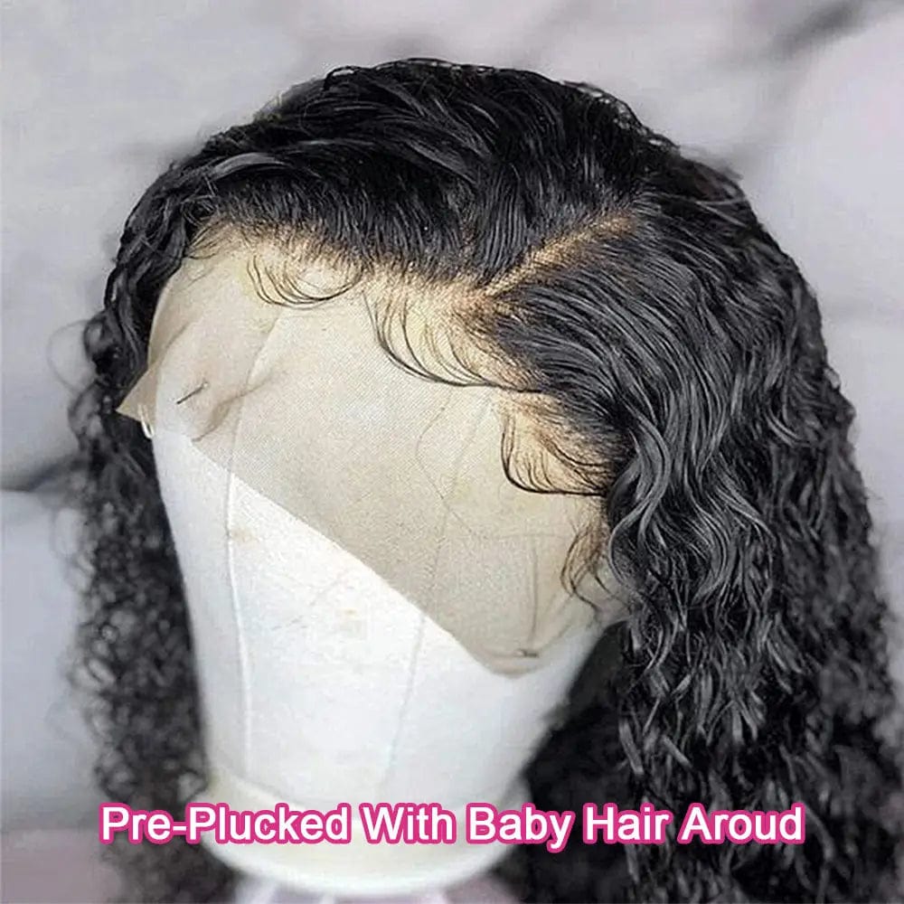 Raw Unprocessed Bob Human Hair Lace Front Wig, Virgin Brazilian Lace Wig Human Hair Straight