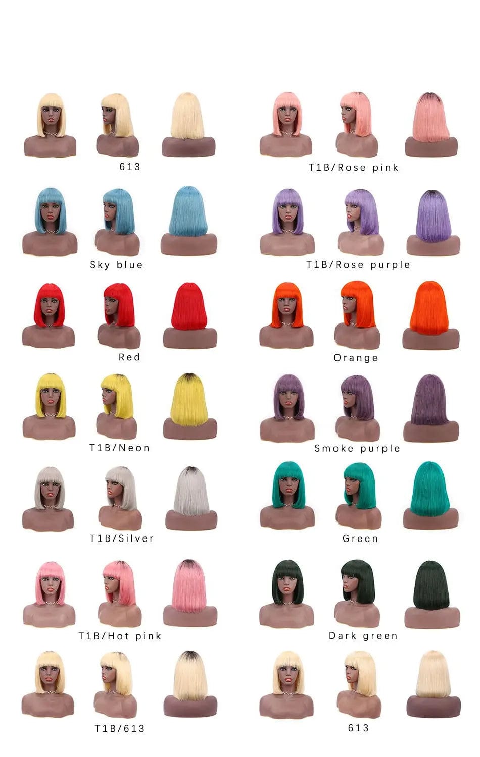 Ready To Ship YesWigs Wholesale Ombre Bob