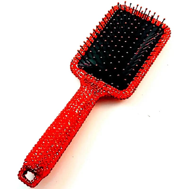 Red Bling Brush And Comb