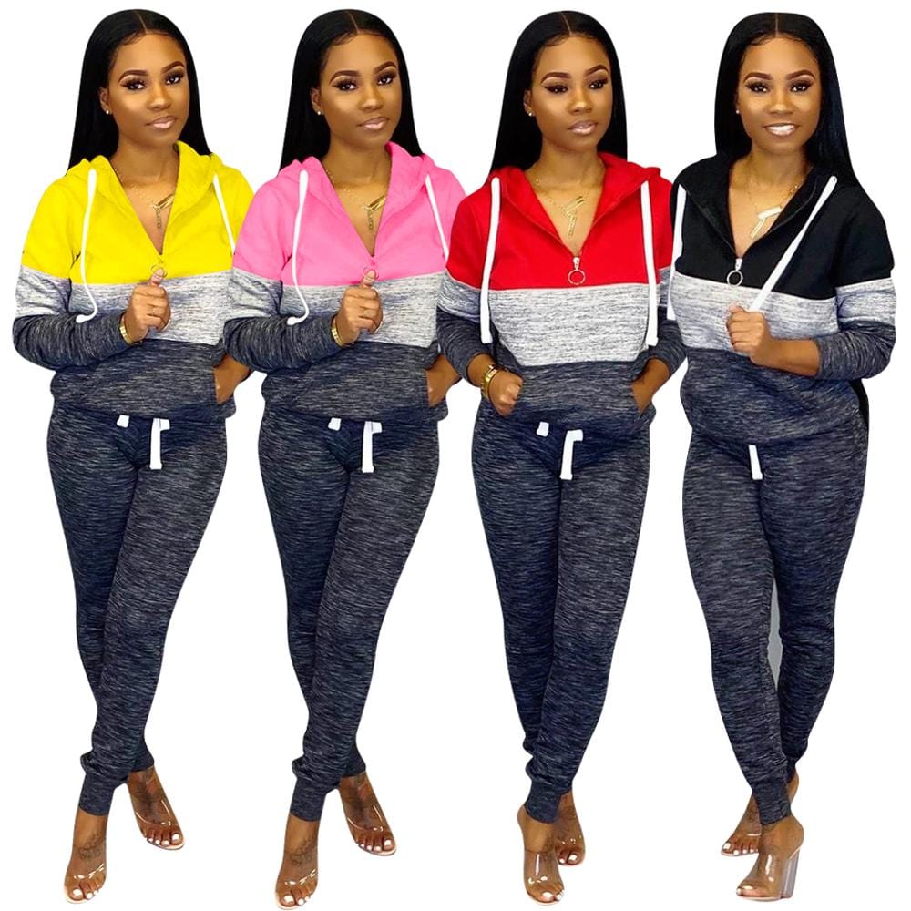 S2900 sweetsuits women two piece tracksuit jogging  suit