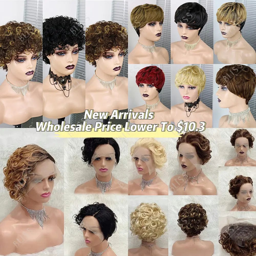 Short Human Hair Wigs