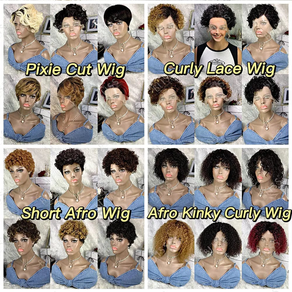 Short Human Hair Wigs