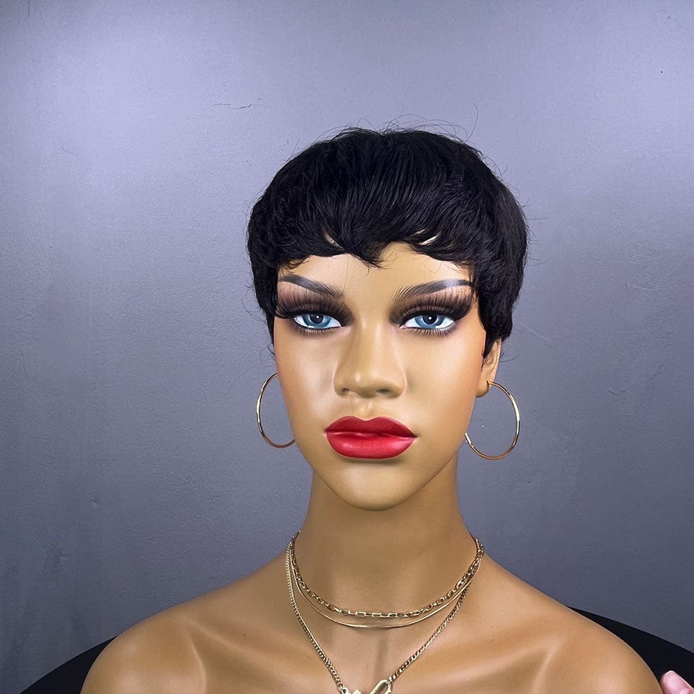 Skuld Short Human Hair Wigs Pixie Cut Human Hair Wigs for Black Women Drop Shipping Wholesale