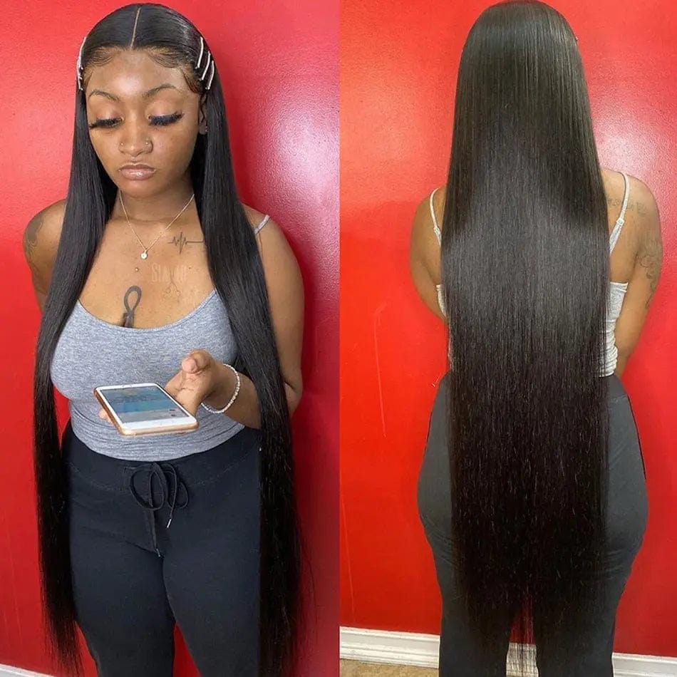 Straight 30 32 40Inch Remy Tissage Hair