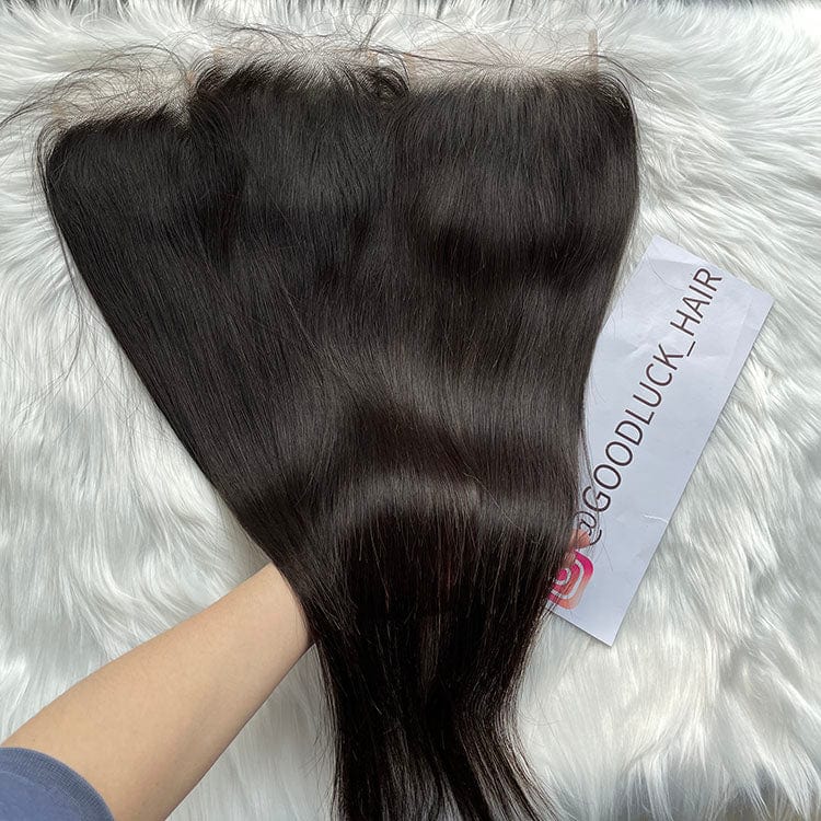 Straight 4x4 5x5 6x6 7x7 13x4 brazilian peruvian hair virgin human hair bundles with hd lace frontals closure gs with baby hair