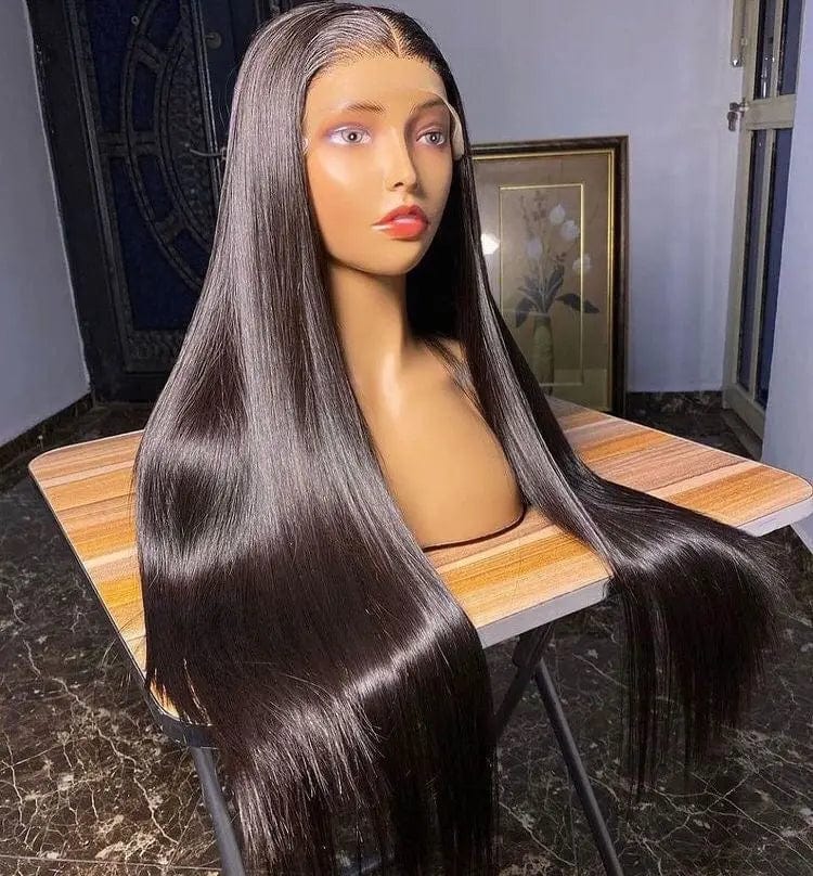 Straight  Brazilian Hair 100%Human Hair Wigs