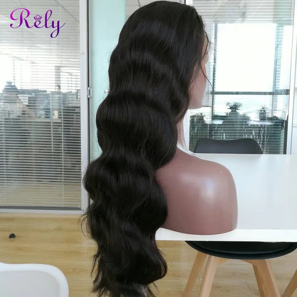 Straight Lace Front Wig 40 Inch Human Hair for Black Women Pre Plucked With Baby Hair Brazilian Remy 13x4 Hd Lace Frontal Wigs