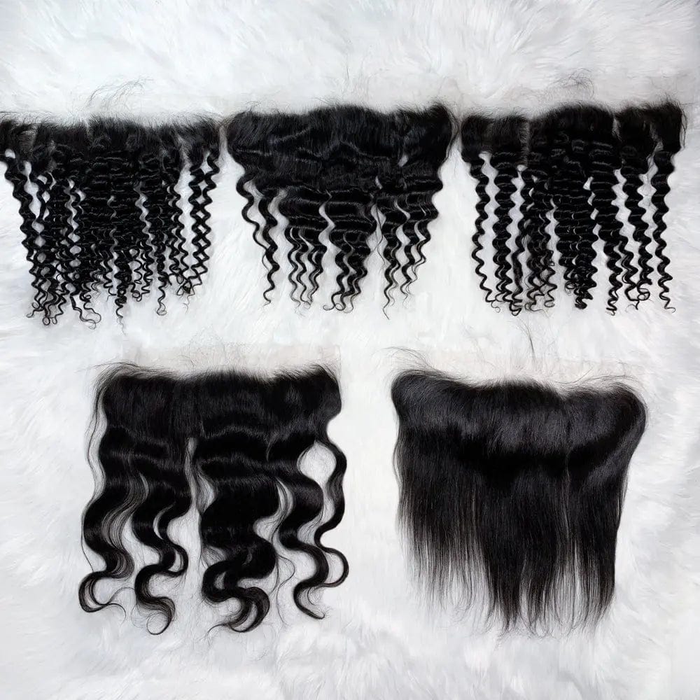 Straight Virgin Raw Human hair ,13X4 lace