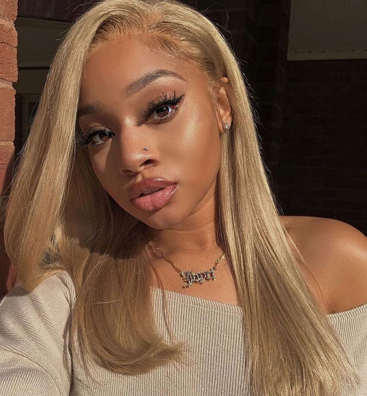 Sunlight High Temperature Fiber Perucal lace front Wigs Short Body Wave blond Brown Bob Synthetic Lace Front Wig For Women