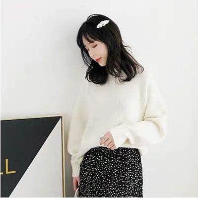 Sweater Jumper Woman Knitwear Turtleneck Long Set Wholesale