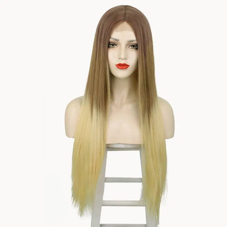 Synthetic Blend Wig Extension Heat Resistant Ombre