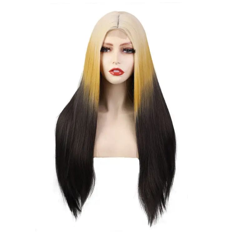 Synthetic Blend Wig Extension Heat Resistant Ombre