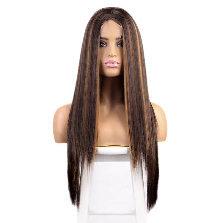 Synthetic Blend Wig Extension Heat Resistant Ombre