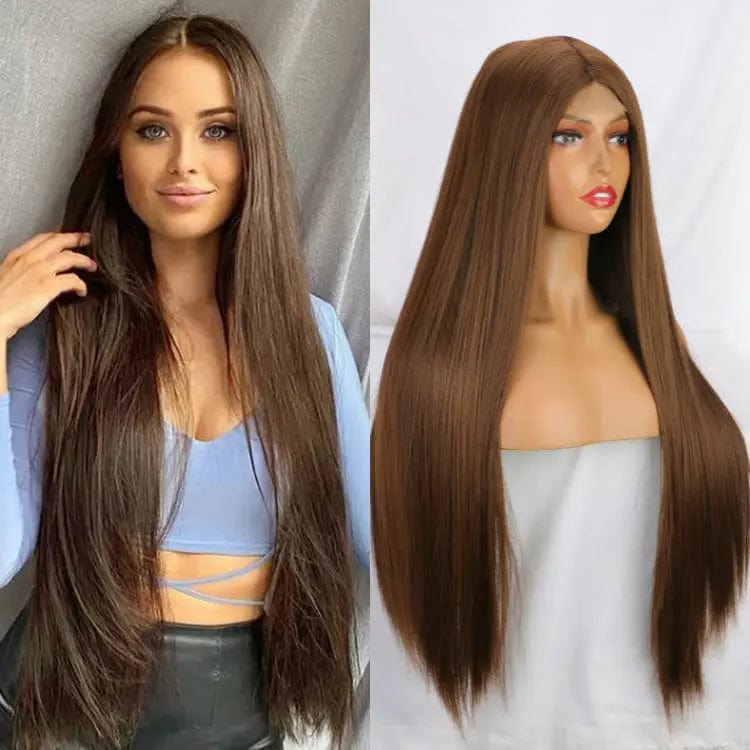 Synthetic Blend Wig Extension Heat Resistant Ombre