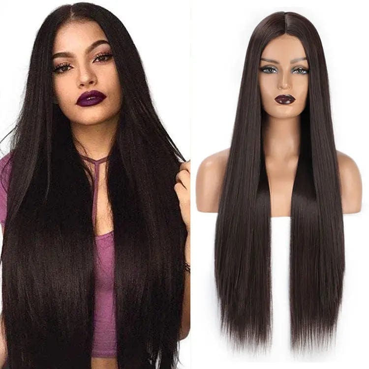 Synthetic Blend Wig Extension Heat Resistant Ombre