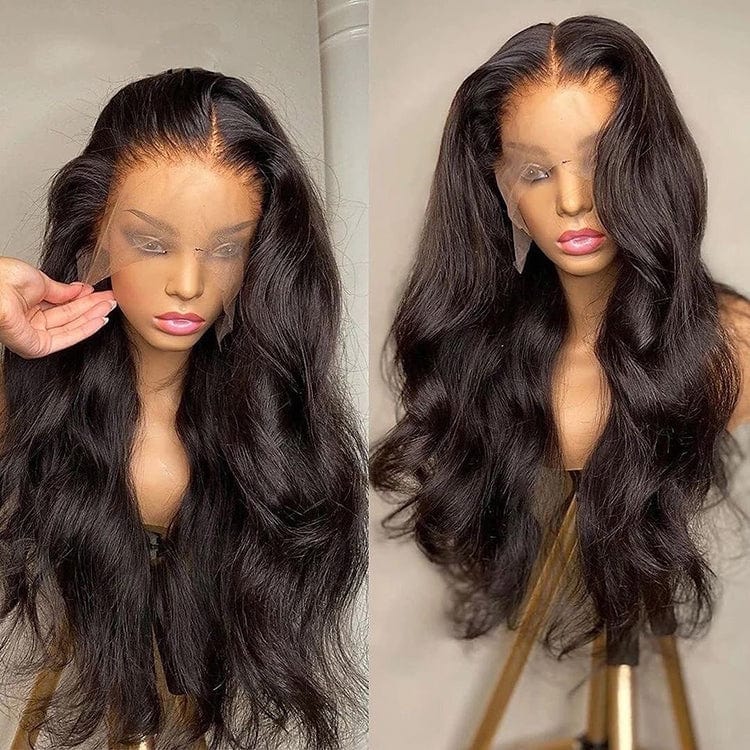 Top Quality 100% Virgin Remy Brazilian Human Hair Wigs 150% Density Body Wave 4X4 Lace Closure Wig