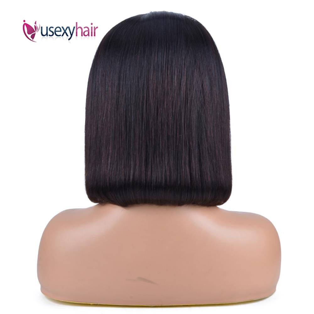 Top Selling New Arrival Human Hair Bob Wigs With Headband Cheap Machine Made Non Lace Wig Headband Wigs On Sale