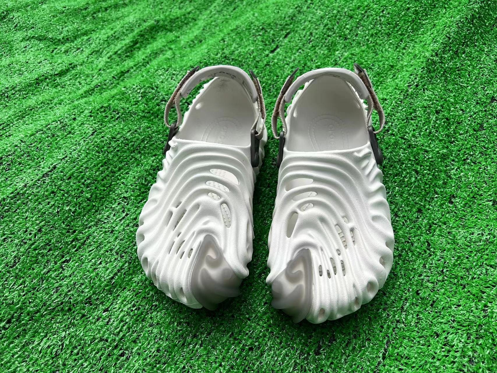 TX 2022 Summer new fingerprint beach shoes men and women quick-drying breathable beach men's sandals