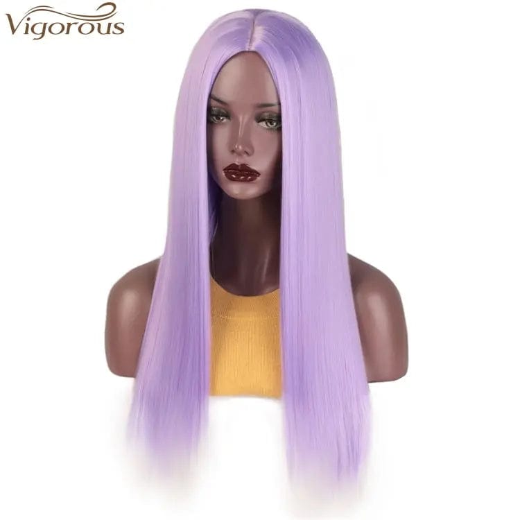 Vigorous Cosplay Party Wigs Long Straight