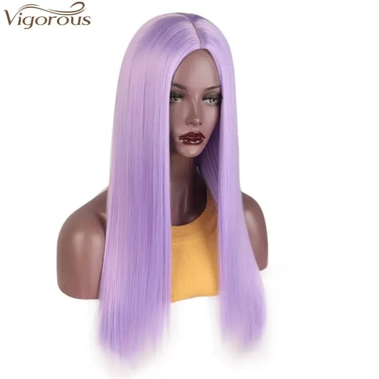 Vigorous Cosplay Party Wigs Long Straight