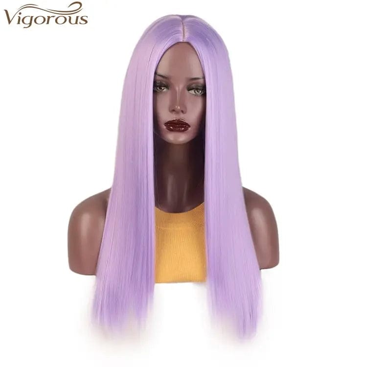 Vigorous Cosplay Party Wigs Long Straight