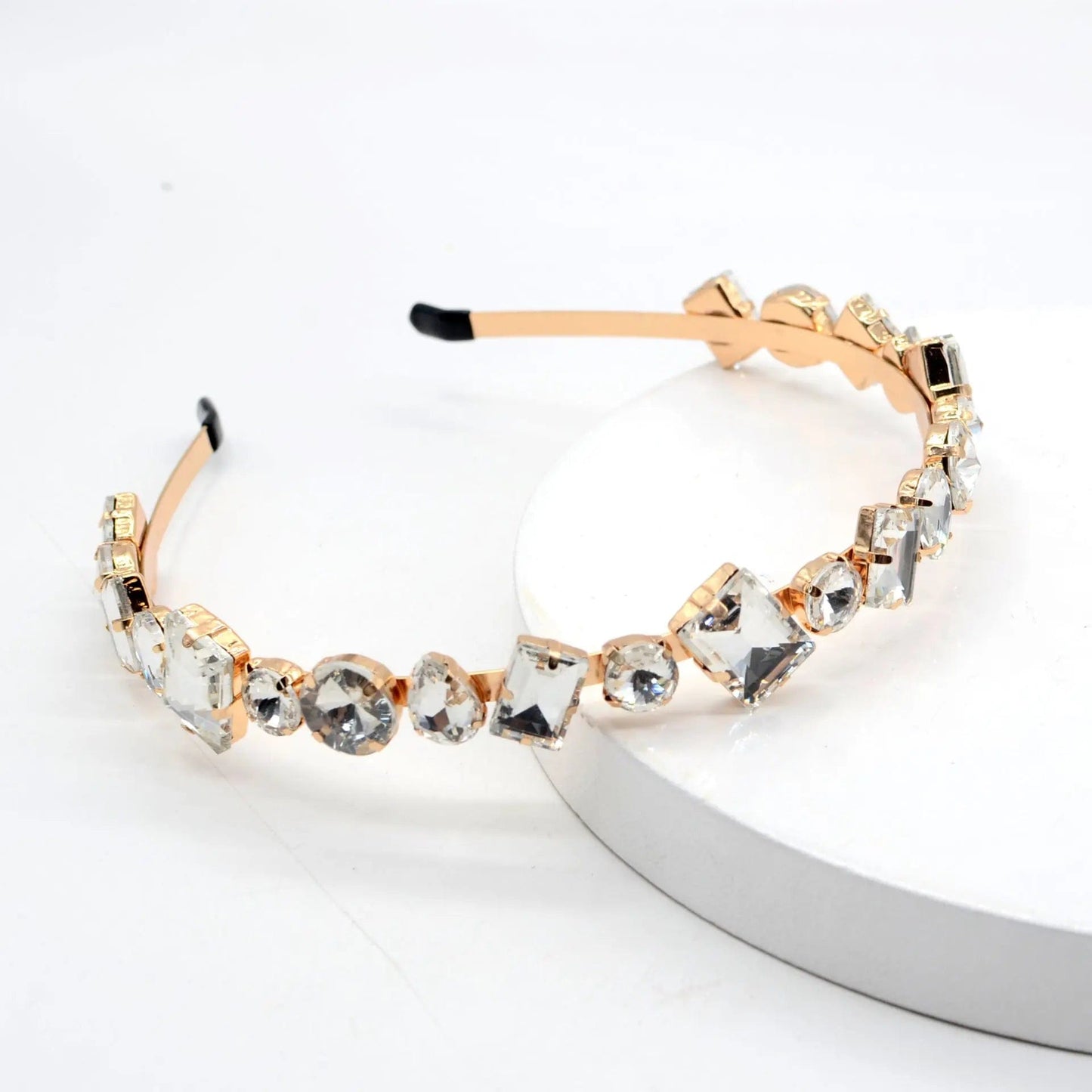 White-golden Luxury headbands