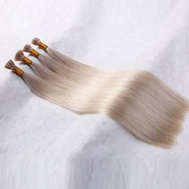 Wholesale 100 Keratin Hair Flat Tip U Tip Human Hair Extension Best Quality Prebonded I Tip Hair