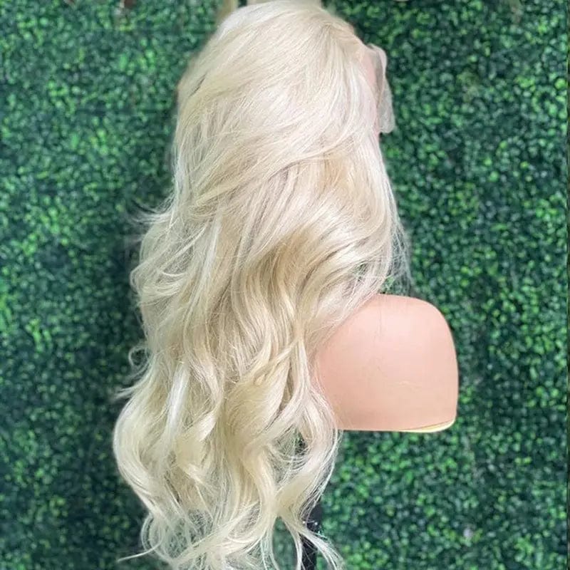 Wholesale 613 Blonde Natural Wave Wig Cuticle Aligned HD Lace Virgin Brazilian Human Hair Lace Front Wig