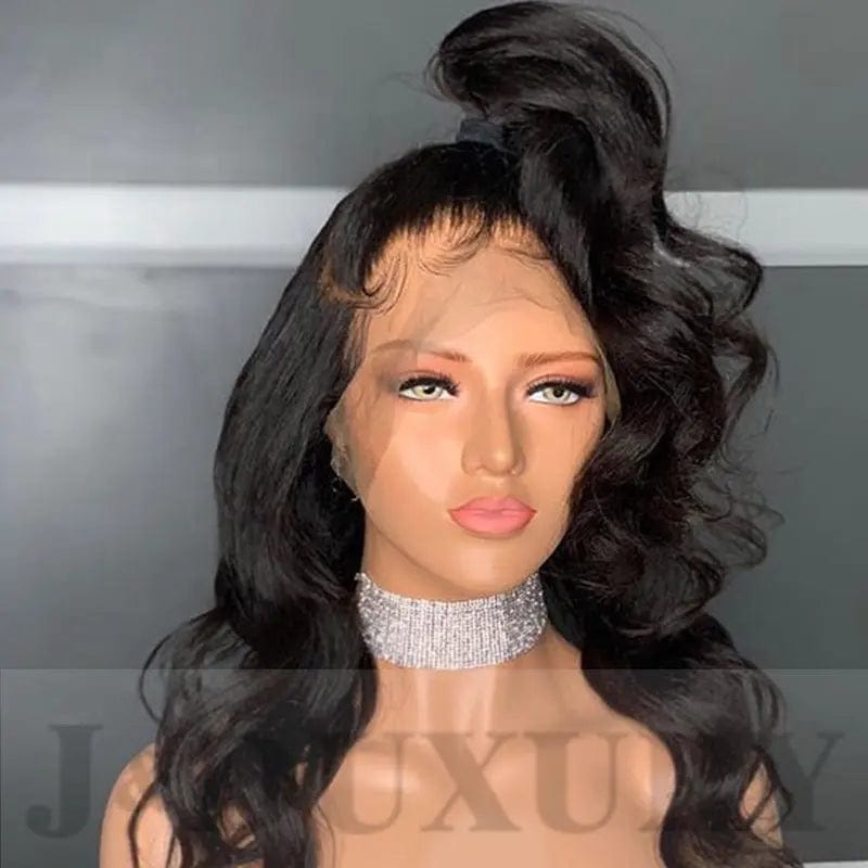 wholesale cheap human hair lace wig body wave brazilian hair wigs for black women hd transparent lace wigs hd lace pre plucked