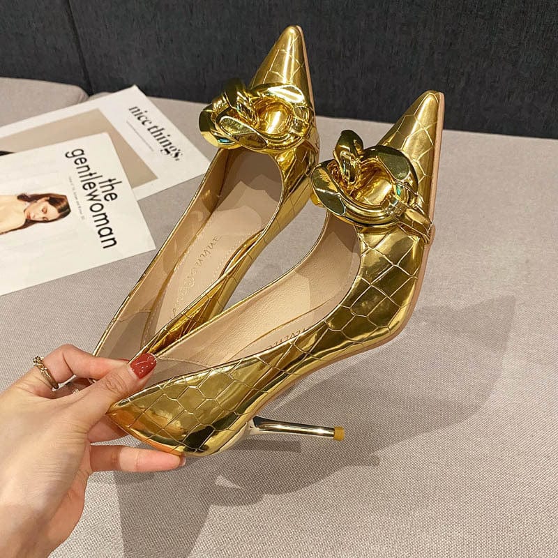 Wholesale High Quality Sexy Lady High Heel Shoes  Simple Style Evening Party Women Dress Shoes Heels