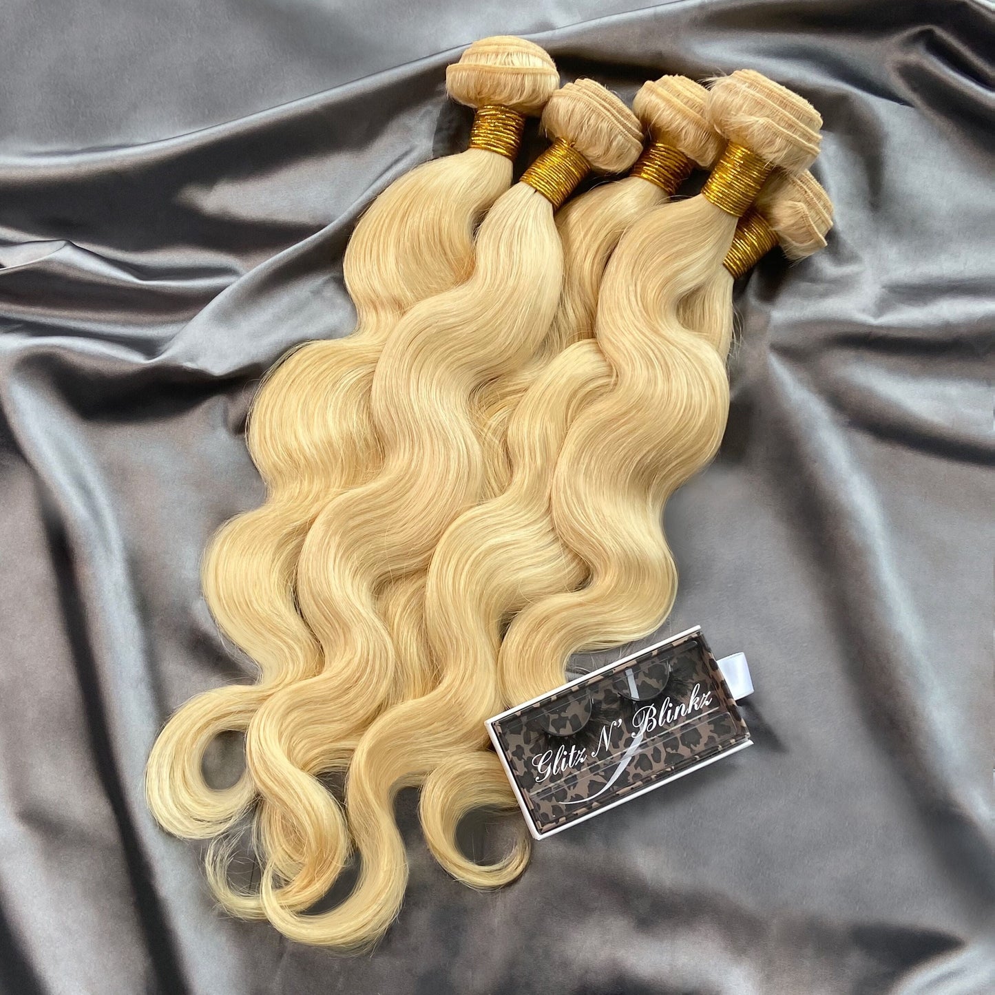 Wholesale Human Hair Bundles Free Shipping Russian Body Wave Loose  613 Blonde Bundles With Frontal Cuticle Aligned Virgin Hair