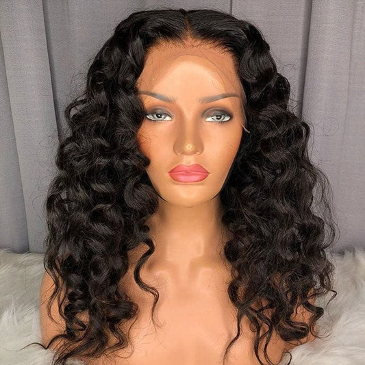 wholesale loose wave brazilian hair hd lace frontal wigs for black women 13x6 hd lace frontal wig cheap 4x4 lace closure wig