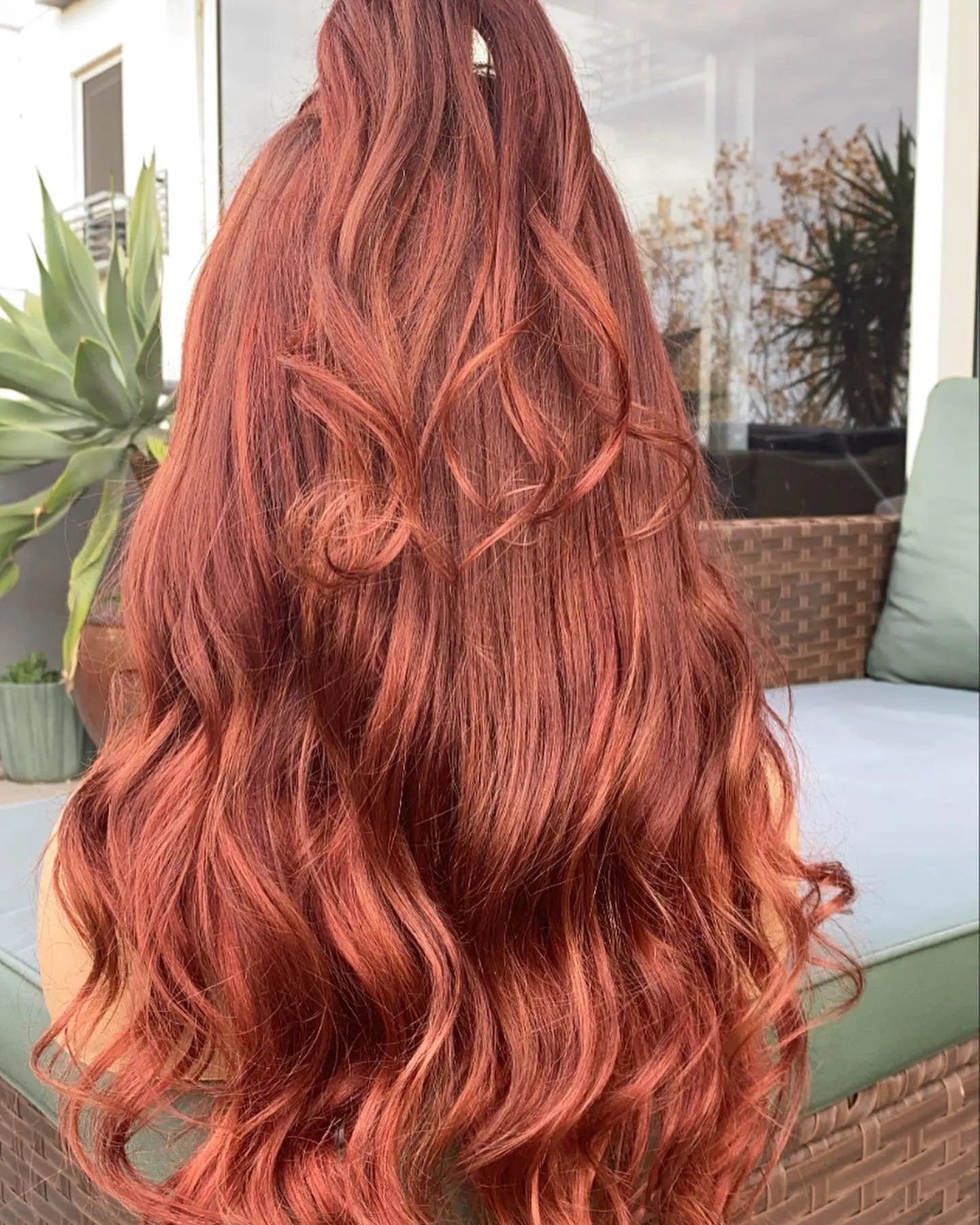 Wholesale Ombre Red Loose Wave Human Virgin Hair Lace Front Wigs for Black Women