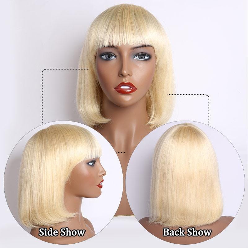 Wholesale Price Free Sample Courte Perruque Indian Straight Human Hair Cut Wigs Glueless Full Machine Made Short Pixie Wig