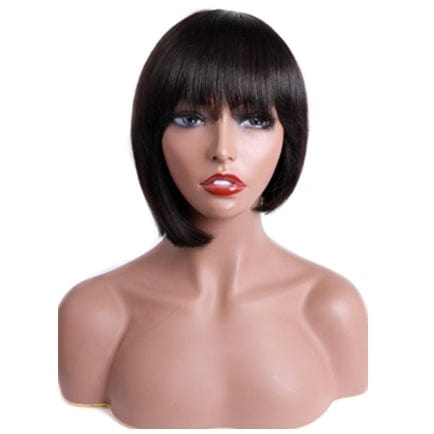 Wholesale Price Free Sample Courte Perruque Indian Straight Human Hair Cut Wigs Glueless Full Machine Made Short Pixie Wig