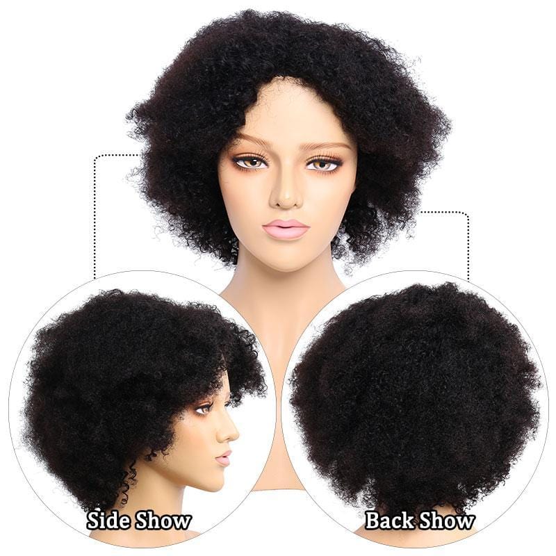 Wholesale Price Free Sample Courte Perruque Indian Straight Human Hair Cut Wigs Glueless Full Machine Made Short Pixie Wig