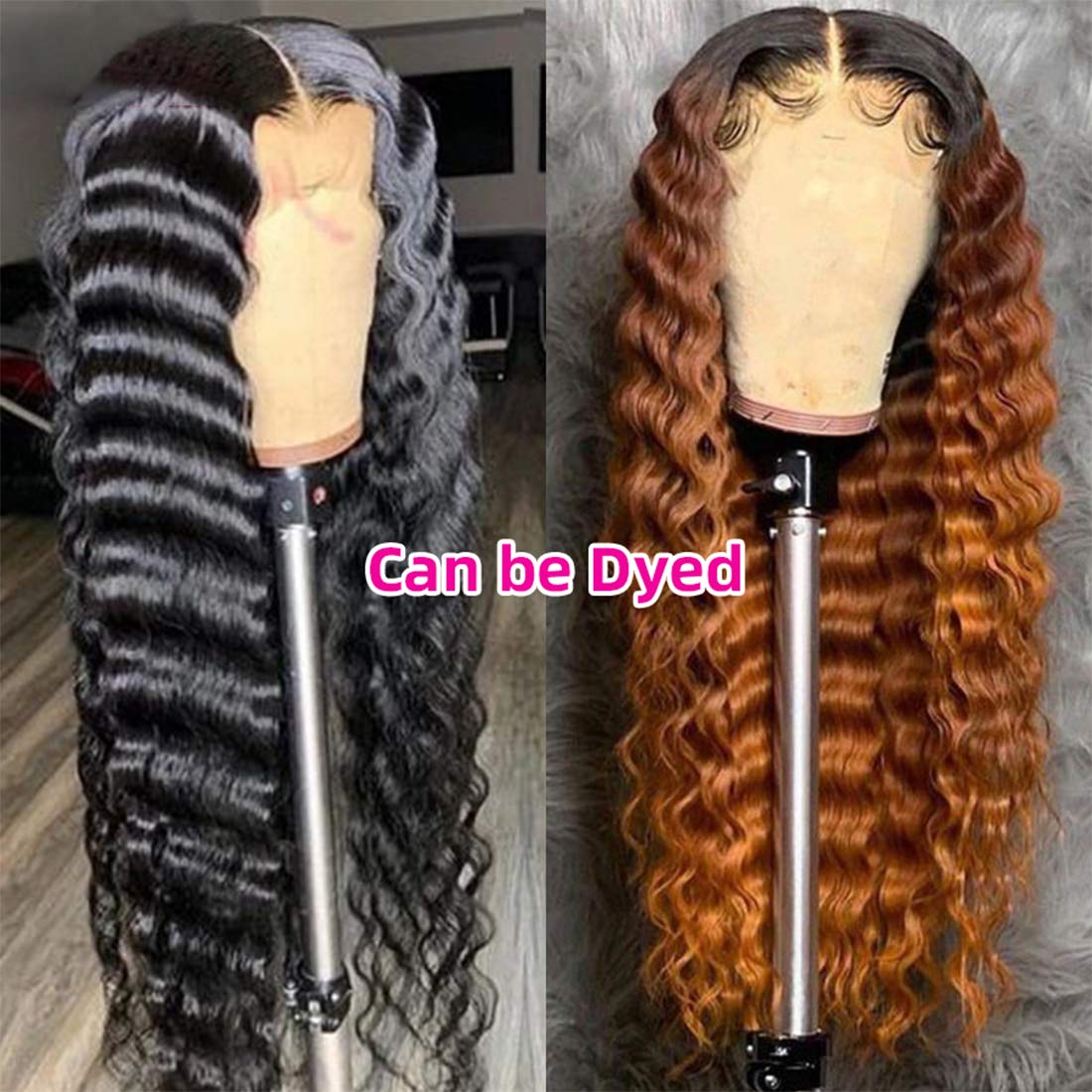 wholesale prices pre plucked loose deep wave 4x4 5x5 glueless closure wig 100% natural raw peruvian human hair lace wigs