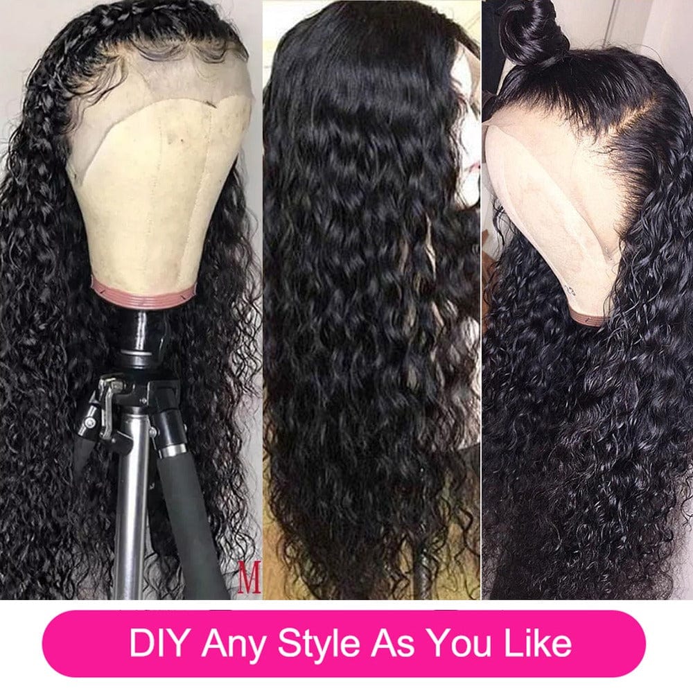 wholesale prices pre plucked loose deep wave 4x4 5x5 glueless closure wig 100% natural raw peruvian human hair lace wigs