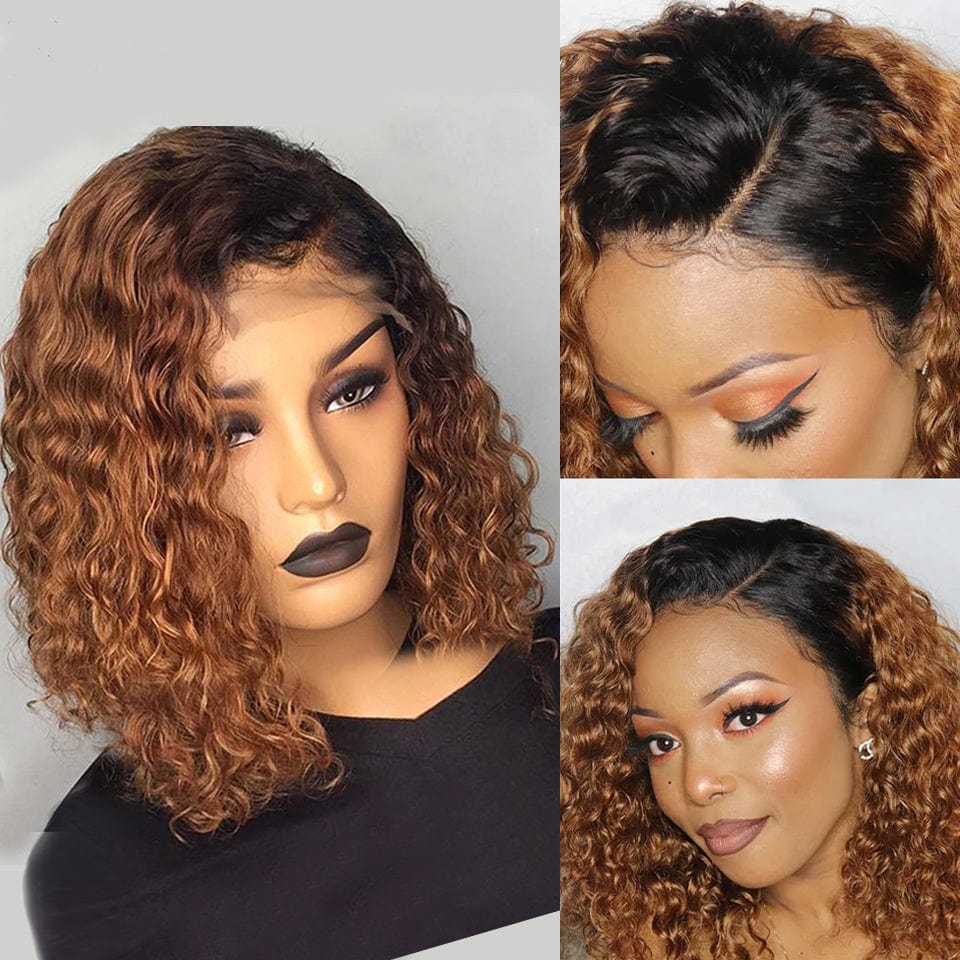 Wholesale Short Bob Straight Lace Front Wigs 360 Full HD Lace Frontal Human Hair Wig for Black Women