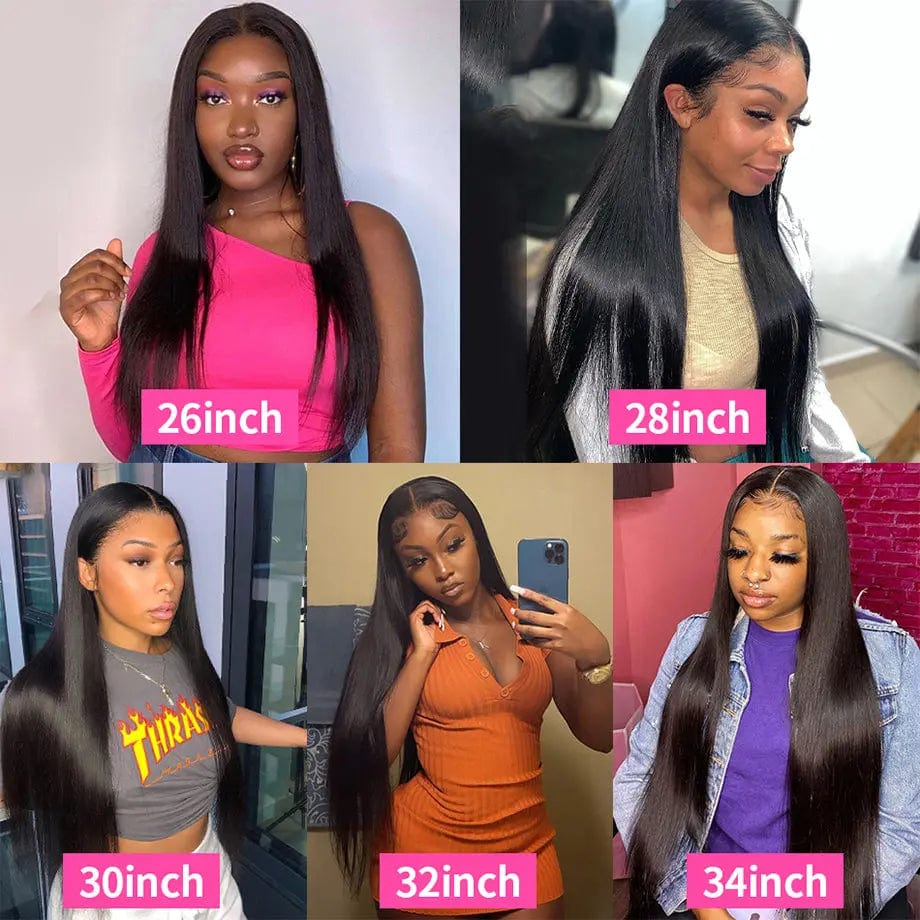 Wholesale Silky Straight 12A Grade Indian Virgin Hair V-part Lace Wigs for Black Women