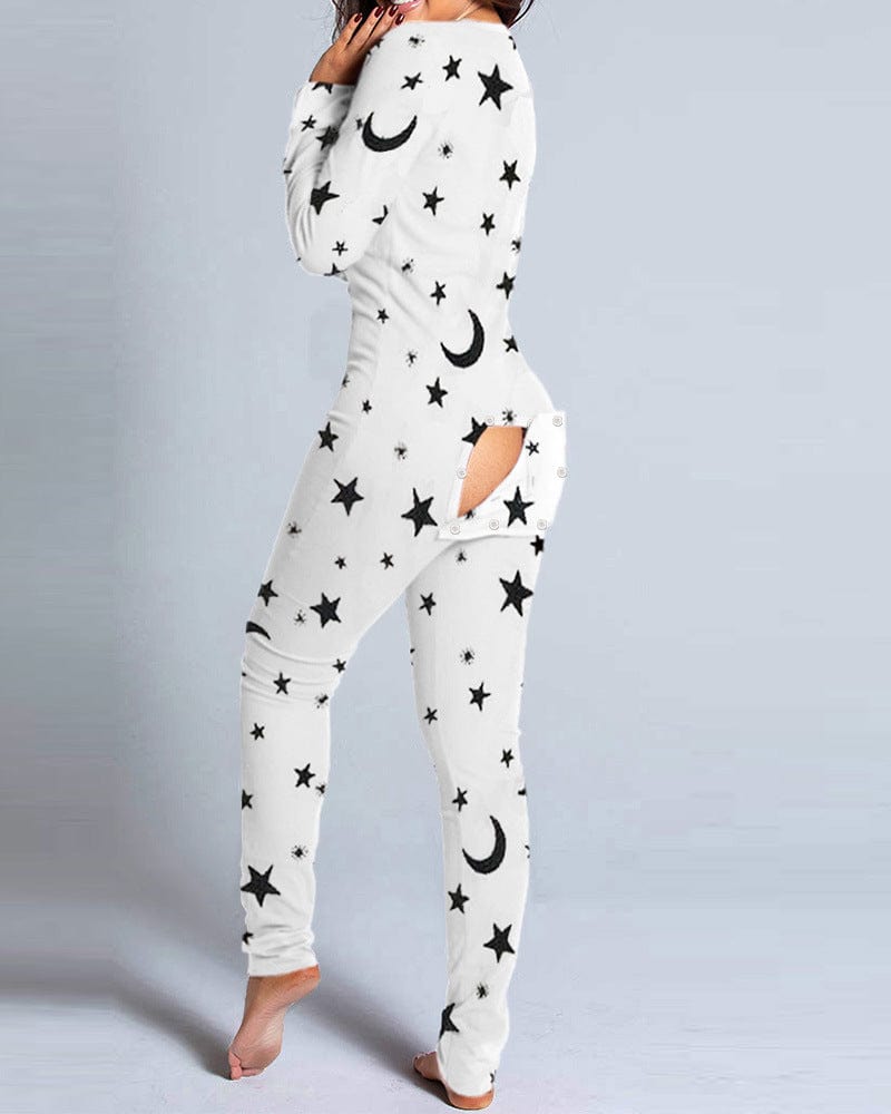 Wholesale Women Pajamas Custom Logo Short Sleeve Solid Sleepwear Nighty Sexy Pajamas with Butt Flap