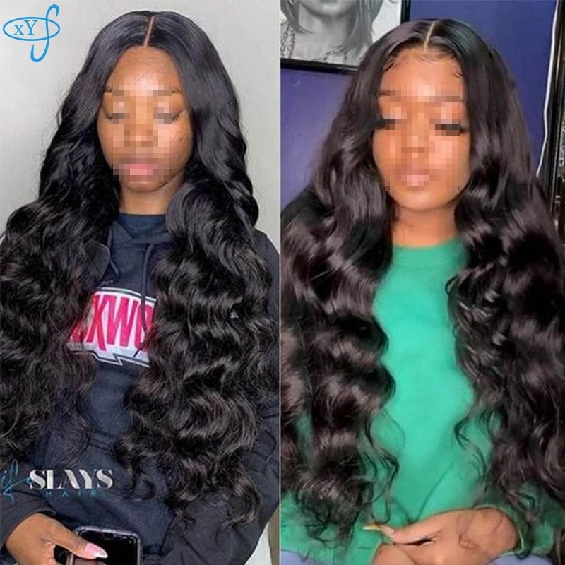 XYS Hot Selling Lace Closure Front Wigs, Virgin Unprocessed Monofilament Wig, 20 22 24 26 28 Inch Virgin Human Hair Wigs