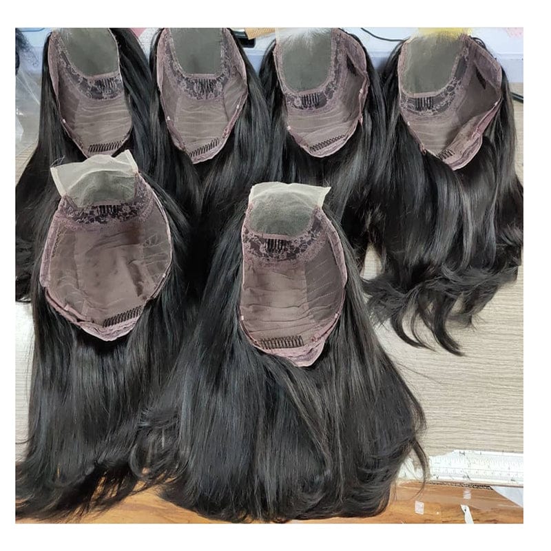 Yunshen Glueless 4x4 HD Body Wave Lace Closure Human Hair Wigs For Black Women Mink Brazilian Hair Closure Wig with Baby Hair